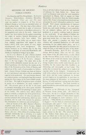 Reviews of recent publications