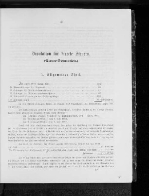 Deputation für directe Steuern. (Steuer-Deputation.)
