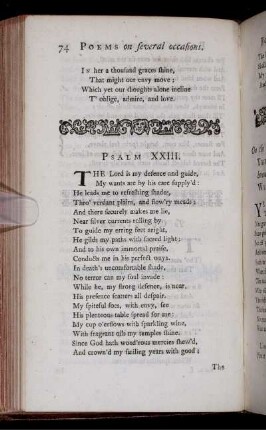 Psalm XXIII.