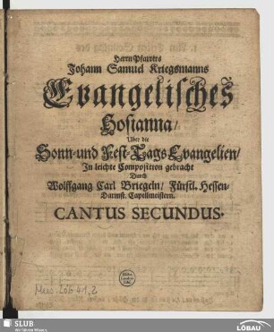 Canus secundus