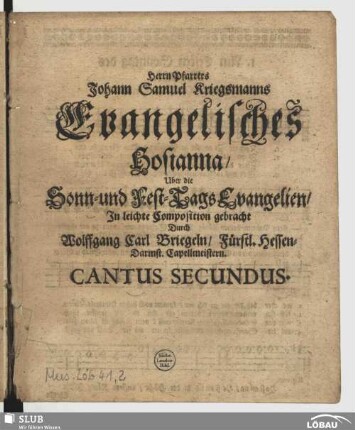Canus secundus