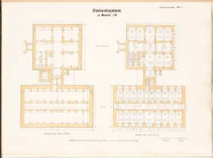Staatsarchiv, Münster: Grundrisse KG und KG über Terrain