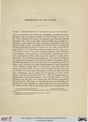 Description of the plates