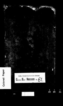 Gerichtshandelsbuch von Choren (bei Roßwein) und Wetterwitz, Bd. 2