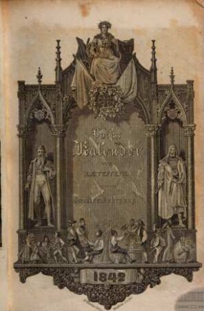 Volkskalender. 1842
