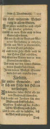 Fürbitte