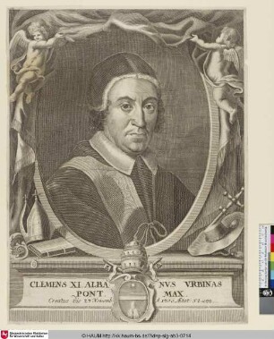 Clemens XI Albanus Urbinas Pont. Max.