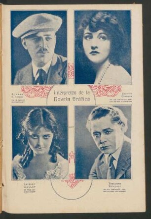 Intérpretes de la novela gráfica - [Fotografías]