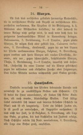 24. Warzen