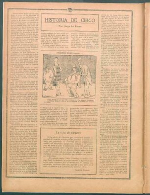 Historia de circo