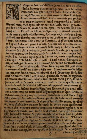 La Dichiaratione di tutto il viaggio de'principi Giaponesi ... : Con l'obbedienza, che hanno prestata alla S. di Gregorio XIII 1585