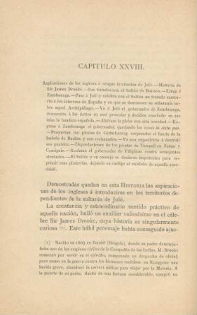 Capítulo XXVIII. Aspiraciones de los ingleses á ocupar territorios de Joló ...