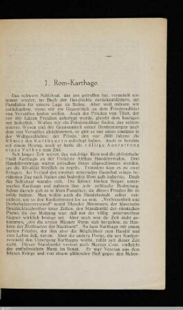 1. Rom-Karthago