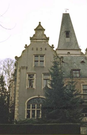 Herrenhaus: Gartenseite: Südflügel