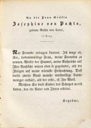 August's von Kotzebue ausgewählte prosaische Schriften : die Romane, Erzählungen, Anekdoten u. Miszellen, 22. Die jüngsten Kinder meiner Laune ; 2