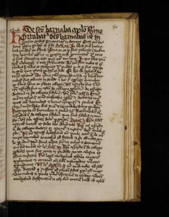 Jordanus de Quedlinburgo. Schneyer 3, 849 Nr. 422