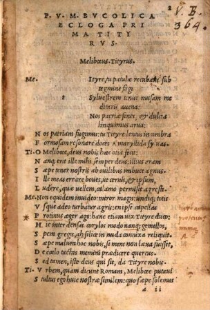 [Petrus Victorius in Virgilium] : [notae graec. origin.]
