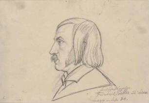 Bildnis Preller, Friedrich (1804-1878), Maler