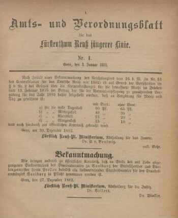 3. Januar-26. Dezember = Nr. 1-52