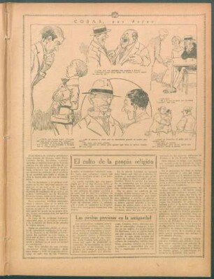 El culto de la propia religión