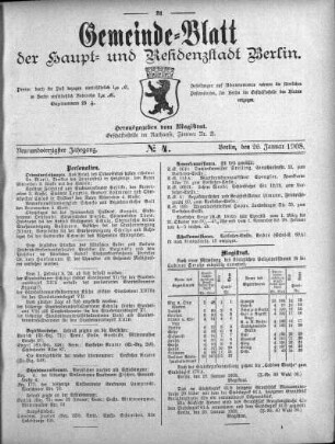 1908,4: No. 4, 26. Januar 1908