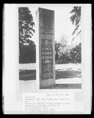 Ehrenmal für die Opfer des Faschismus