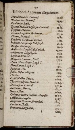 Editiones Autorum allegatorum