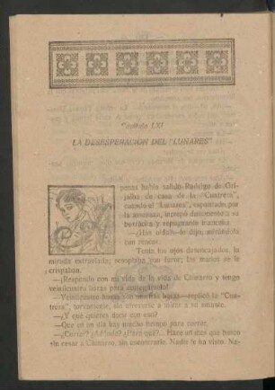 Capítulo LXI - La desesperación del "Lunares"