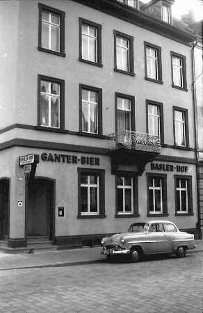Freiburg: Ganter-Gaststätte Basler Hof