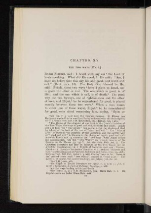 Chapter XV The two ways [17A. i.]
