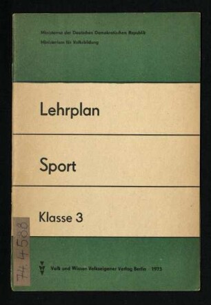 1973: Klasse 3