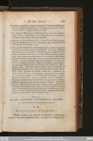 Sectio 2. De Deo Naturarum Intelligentium Creatore.