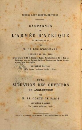 Histoire de la guerre civile en Amérique, 3