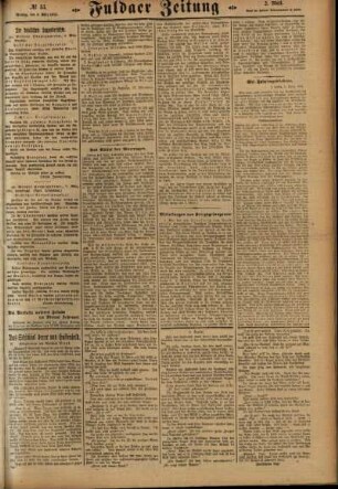 Zweite Ausgabe vom Montag, den 08. März 1915.