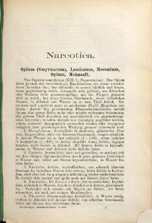 Handbuch der Arzneimittellehre
