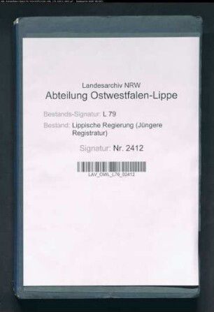 Krankenkasse für Handwerksgehilfen und Handwerksgesellen für den Stadtbezirk Detmold