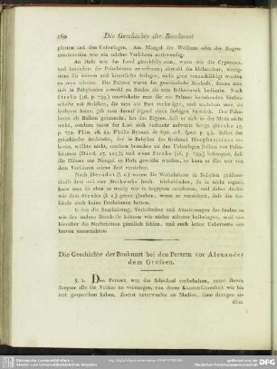 Die Geschichte der Baukunst bei den Persern vor Alexander dem Großen