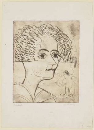 Der Kopf der Tänzerin (Mary Wigman)