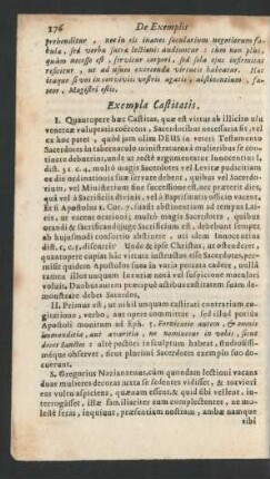 Exempla Castitatis.