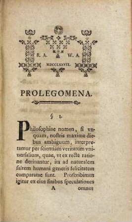 Encyclopaedia Positionvm Philosophicarvm Ac Mathematicarvm : Qvas D. O. M. A. Fratres In Monasterio Banzensi Ordinis S. P. Benedicti Professi In Eodem Monasterio Propvgnabvnt