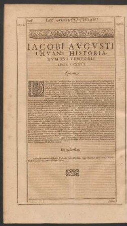 Liber CXXXVII.