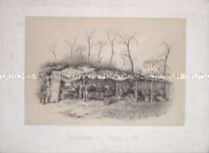 Feldwache II in Choisy-le-Roi - aus "Erinnerungsblätter 1870/1871"
