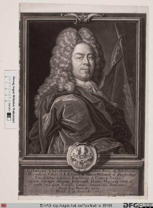 Bildnis Friedrich Christian Frhr. von Edelsheim