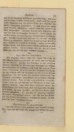 Sprache der Teutschen