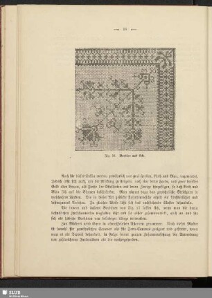 Bordüre und Ecke