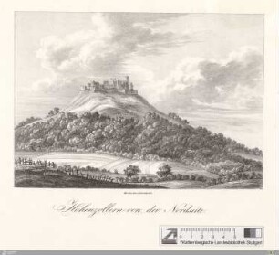 Hohenzollern von der Nordseite