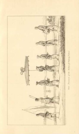 State procession of the Sultan of Gunung Taboor