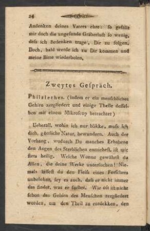 Zweytes Gespräch