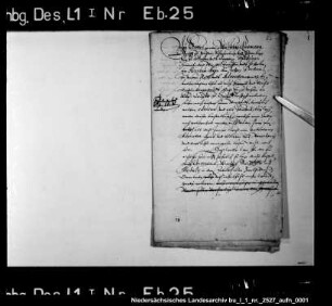 Bestallung des Dr. Heinrich Meyer zum Prokurator