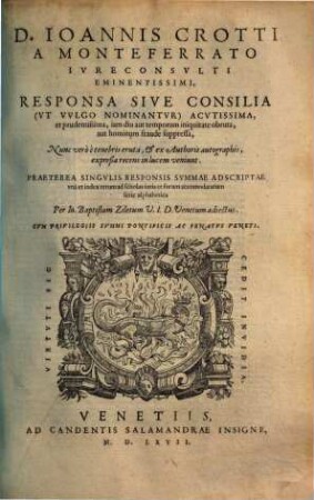 Responsa sive Consilia